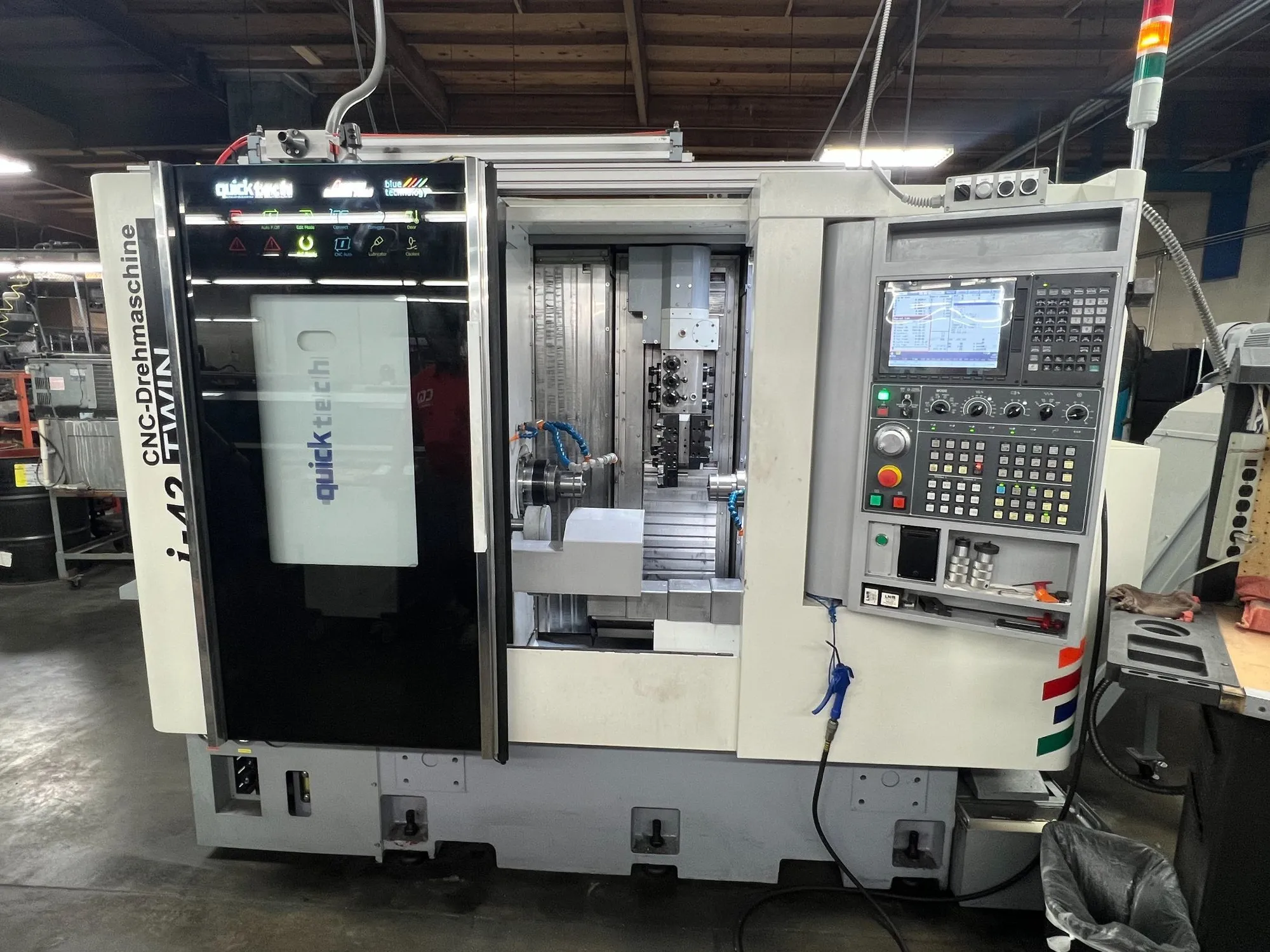 Used 2023 QUICK-TECH I42-TWIN CNC Lathes Arizona US | Midstate Machinery #1259620