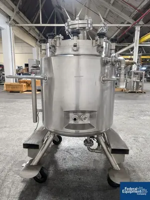 USED Feldmeier 200 Liter Feldmeier Reactor Body, 316L S/S, 45/100#