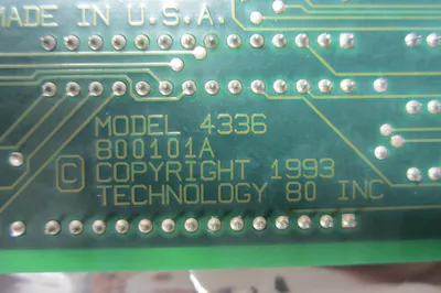 NEW TECHNOLOGY 80 INC. 4336 PC BOARD