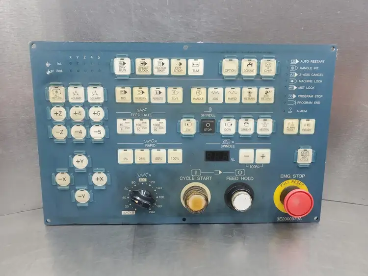Used FANUC 3E2000979A Operator Panel w/A16B-2201-0115/01A Control Board Automation Control (HMI) South Carolina US | Palmetto Automation #1161834