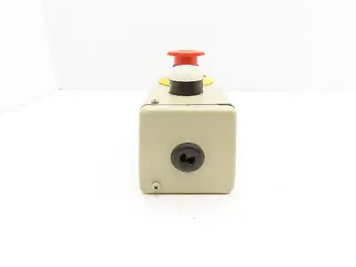 Fuji Banner AHX922A Push Button Enclosure E-Stop 2-Color Touch Sensor
