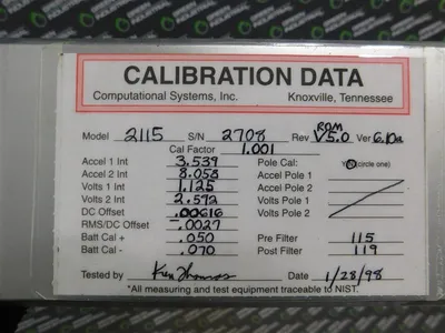 USED CSI 2115DX