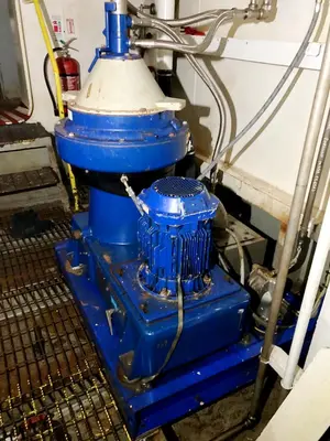 Alfa-Laval BWPX 307 TGD-71 oil concentrator module, SS.