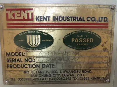 1989 KENT KGS-250AH Surface Grinders | MD Equipment Services LLC (13)