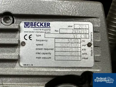 USED Alloyd Alloyd Carousel Blister Sealer, Model 20S1216OC