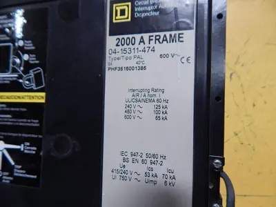 Used SQUARE D 04-15311-474 Circuit Breakers Texas US | Aucto #1308314