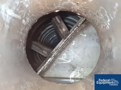 USED Alfa Laval 1,950 Sq Ft Alfa Laval Spiral Heat Exchanger, 304 S/S, 80#