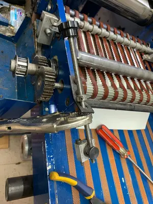 1990 ALLIED GEAR FLEXOMASTER 1B FLEXO NARROW WEB | Styers Equipment Company (18)