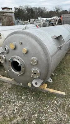 2004 ITTINDUSTRIES 1,000 Gallon Tank S/S - 1000 to 1999 Gal. (H=height, L=length) | Perry Equipment (4)