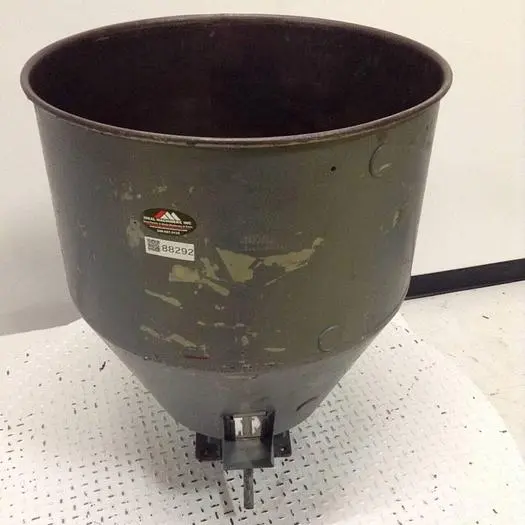 USED METAL FABRICATOR HOPPER