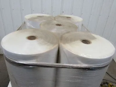 253588-001 Clear Plastic Sheeting 28-1/2"x16500' x0.00125 Lot of 5
