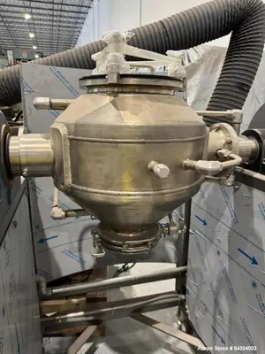 Unused Gemco 1 CF Double Cone Vacuum Dryer – Stainless Steel Vacuum Dryer with A