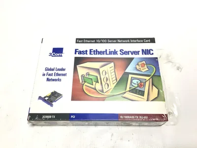 3Com 3C980B-TX Fast Ethernet 10/100 Server Network Interface Card-FULL KIT
