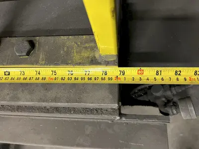 4" SHIBAURA MODEL BT-10B TABLE TYPE HORIZONTAL BORING MILL: STOCK #18188