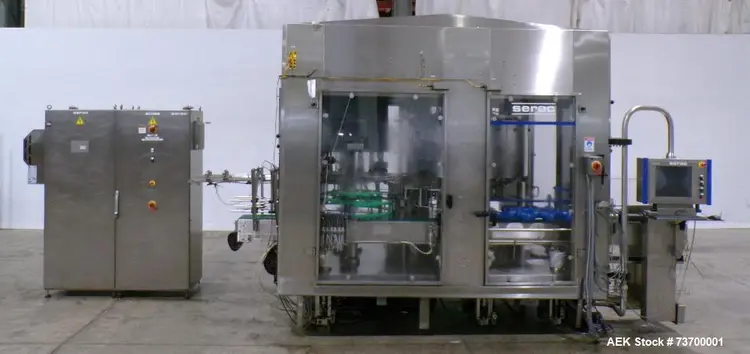 Used SERAC 18/6 Bottle Fillers Illinois US | Aaron Equipment #1355232