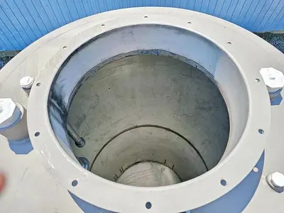 Unused 850 Gallon Tank, Stainless Steel