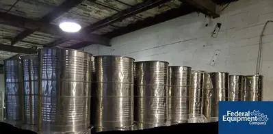 N/A 413 Liter (109 Gal) Stainless Steel Drum