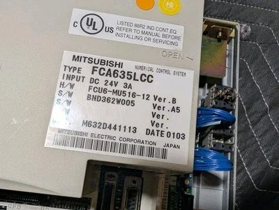 Used MITSUBISHI ELECTRIC MITSUBISHI FCA635LCC Servo Drives Missouri US | Up Time Machines #1371695