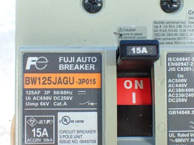 Used FUJI BW125JAGU3P030 Circuit Breakers Ohio US | HGR 24 #907473