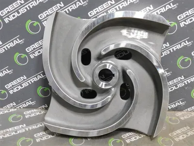 Schurco Slurry M60626 Impeller for Worthington Pump 9.5" Dia. 0.858" Bore Used