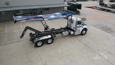 Used 2027 PETERBILT 548 Hooklifts & Roll-Offs Texas US | Roll Off Truck World #1491992