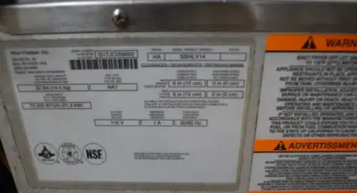 Used _UNKNOWN_ NUMBER: Cookers / Coolers / Fryers Michigan US | Grocery Equipment Sales #1304184