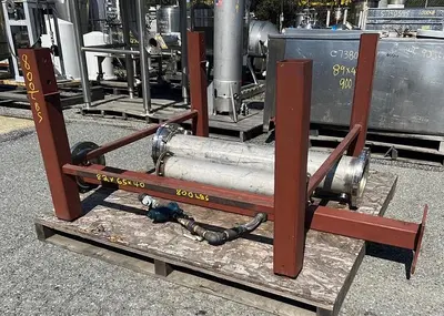 Still, 650 Gallon, S/st, Column, Condenser, Steam Heated #5991409