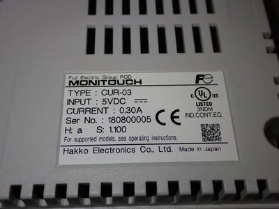 New | in-Stock HAKKO ELECTRONICS CUR03 Connector Accessories | HGR 24 #752649