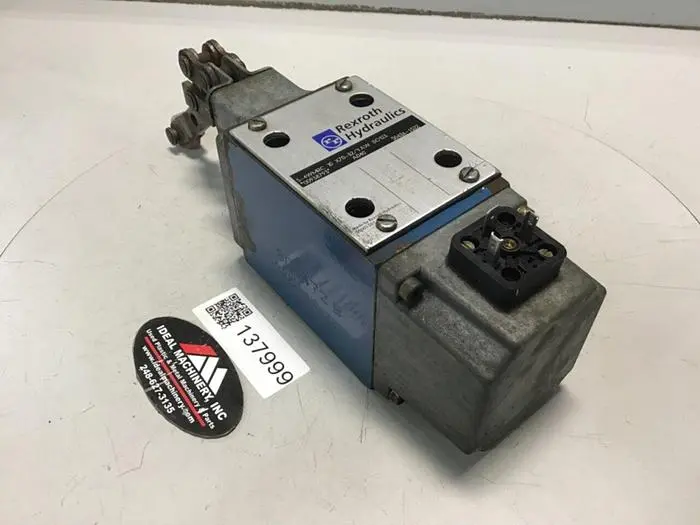 Used REXROTH 54WMRC10X7032YAWSO123 Valves/Fittings Michigan US | Ideal Machinery #694410