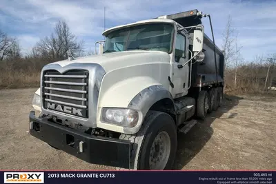 Used 2013 MACK GRANITE GU713 Dump trucks Ohio US | Proxy Equipment #1382733