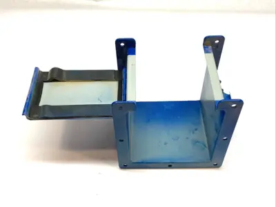 USED HOFFMAN LAY-IN WIREWAY 6"X6"X6" TYPE 12 HINGED COVER STEEL