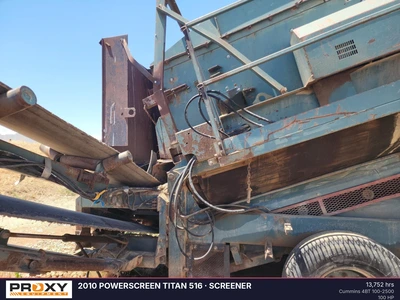 Used 2010 POWERSCREEN TITAN 516 Rectangular Screeners Idaho US | Proxy Equipment #1426128
