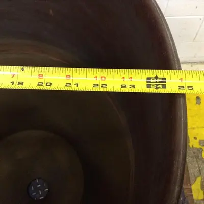 USED METAL FABRICATOR HOPPER835