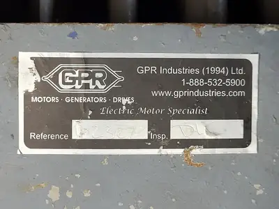 500 hp, 575 Volts, 1193 Rpm, H509E AC Induction Motor
