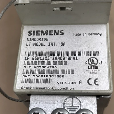 Used Siemens 6SN1123-1AA00-0HA1 Servo Drives Indiana US | J&J Industrial Supply #1455764