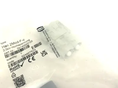 New | in-Stock HARTING 2-Contact Crimp Han® HV single module, 16A 2500V female Contact Blocks Michigan US | Maverick Industrial Sales #1410909