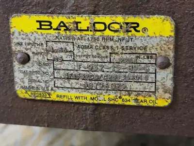 USED BALDOR GF1532CG