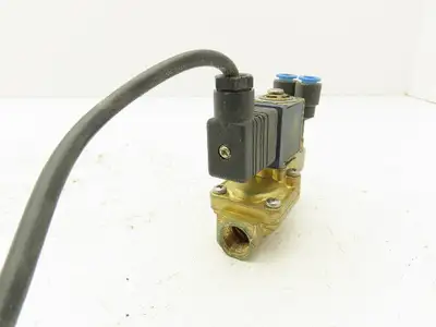 Sirai L180 B17 Brass Solenoid Valve 2-Way Normally Closed 3/8" BSP 24V Coil