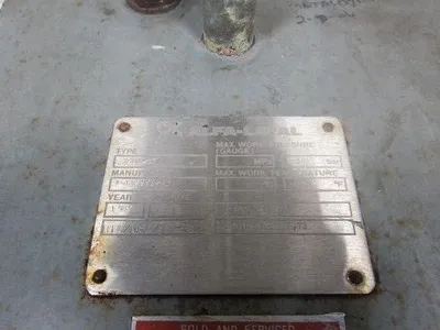 Alfa Laval P2VL-27 Thermal Plate Heat Exchanger 27 Plates 2"NPT 145 Bar 245°F