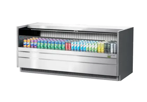 Turbo Air TOM-72UC-S-N 72 1/4" Drop In Open Air Cooler w/ (1) Level, 115v