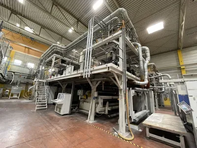 2006 SML 2.5m 5 layer cast stretch film extrusion line Extrusion Lines, Cast Lines | Mark One Machinery (10)
