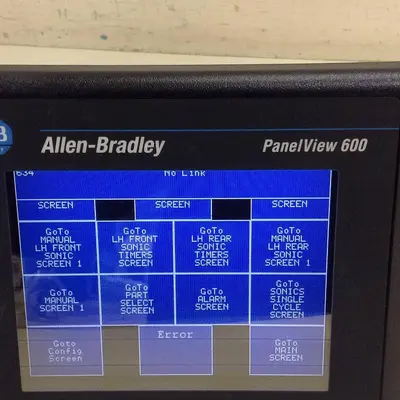 USED ALLEN BRADLEY 2711-T6C20L1 SER B