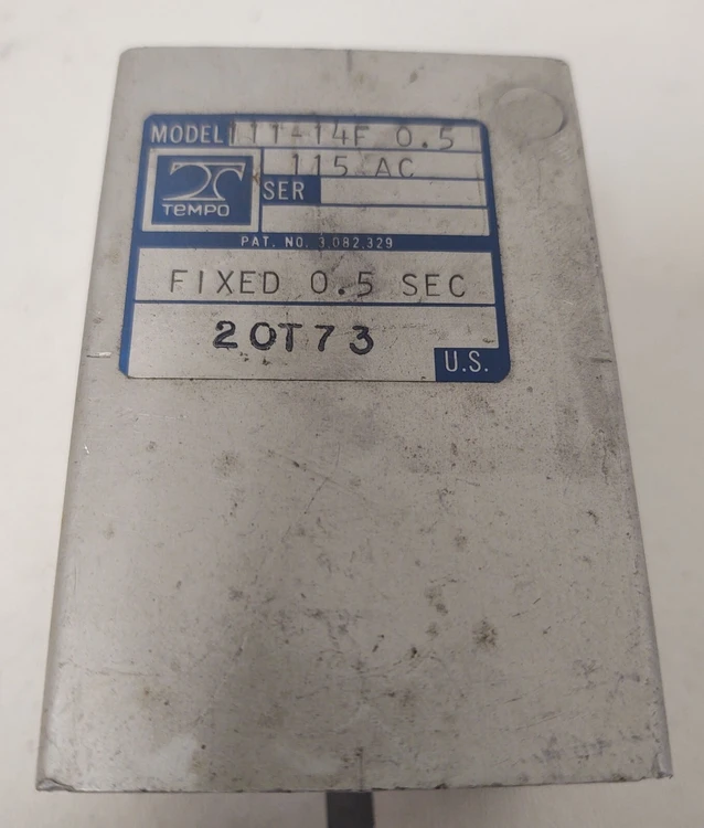 Used Tempo 111-14F Relays & Switches Kentucky US | Edwards Industrial Repair #973664