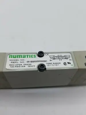 Used NUMATICS DOUBLE SOLENOID VALVE Solenoid Valves Michigan US | ND Industrial Surplus #1208679
