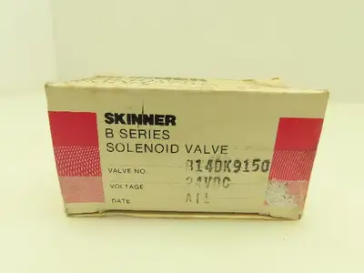 Honeywell Skinner B14DK9150 Solenoid Valve 3-Way NC 24VDC 150 PSI 1/16" NPT