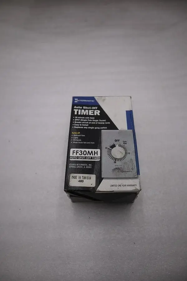 INTERMATIC FF30MH Spring-Wound Timer NEW STOCK K2997CC 78275185982