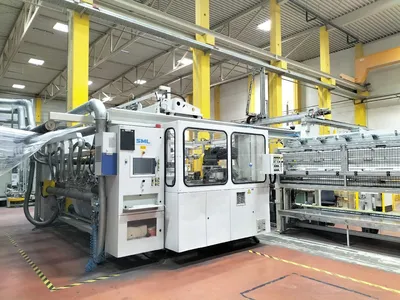 2008 SML 2.5m 7 layer cast stretch film extrusion line Extrusion Lines, Cast Lines | Mark One Machinery (4)
