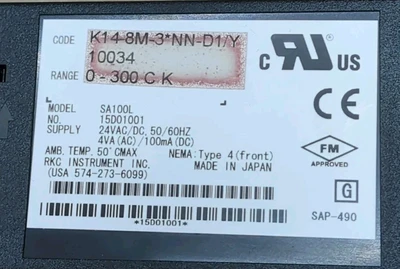 USED RKC K14-8M-3*NN-D1/Y