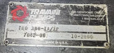 USED 2000 TRAVAINI TRO300S