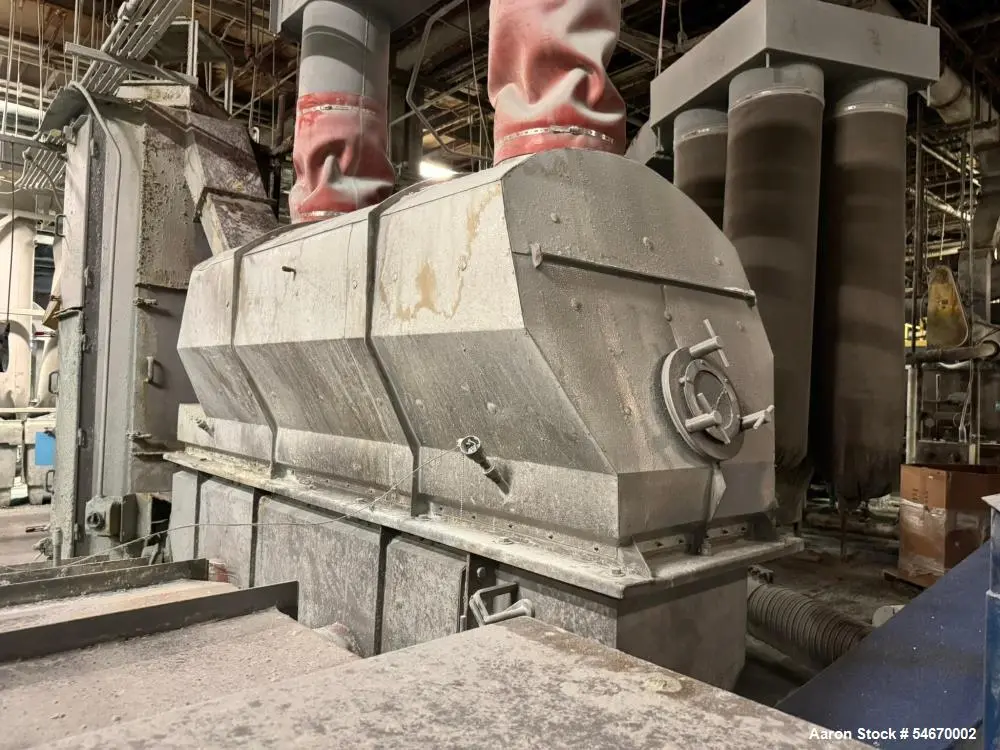 Used CARRIER FTDII/AD24 Fluid Bed Dryers Illinois US | Aaron Equipment #1475475